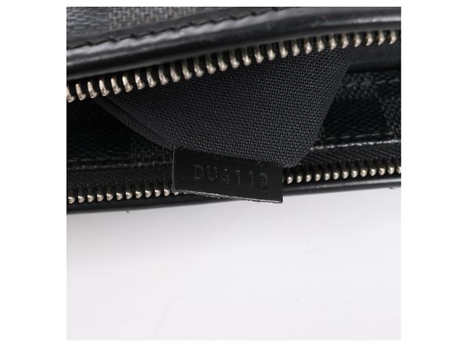 Borsa a mano 2Way Louis Vuitton Tadao Damier Graphite in Nero N51192 - vista 12