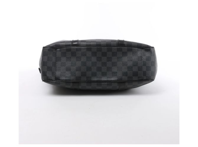 Borsa a mano 2Way Louis Vuitton Tadao Damier Graphite in Nero N51192 - vista 7