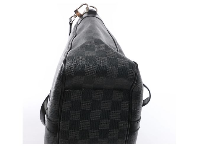 Borsa a mano 2Way Louis Vuitton Tadao Damier Graphite in Nero N51192 - vista 8