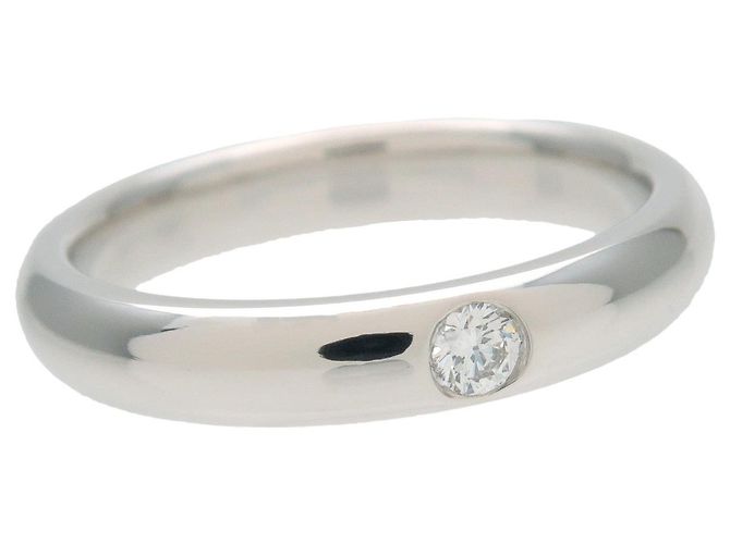 HARRY WINSTON Ehering 1P Diamant PT950 Platin US3.5-4 Gebraucht - Ansicht 5