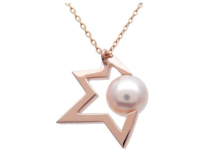 Collana TASAKI Comet Plus Pearl 750PG Oro Rosa - vista 2
