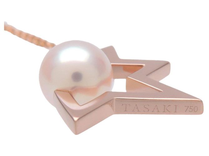 Collana TASAKI Comet Plus Pearl 750PG Oro Rosa - vista 4