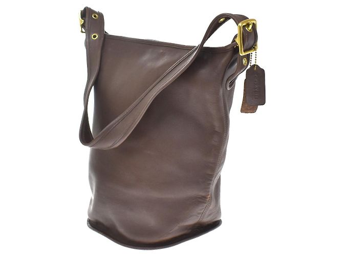 Coach Schultertasche aus Leder Medium - Ansicht 3
