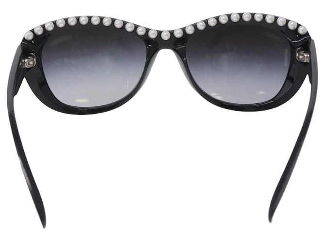 Gafas de sol Chanel CC Logo Matelasse Eye Wear Plastic - vista 2