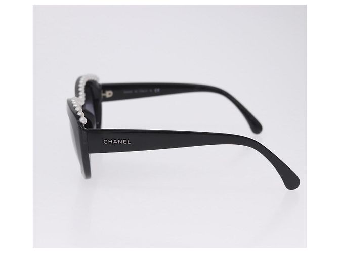 Gafas de sol Chanel CC Logo Matelasse Eye Wear Plastic - vista 3