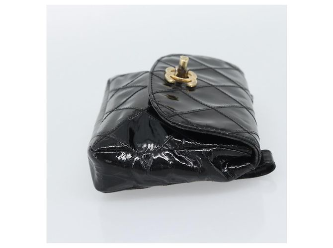 Chanel CC Flap Gürtel aus gestepptem Lammleder - Ansicht 4