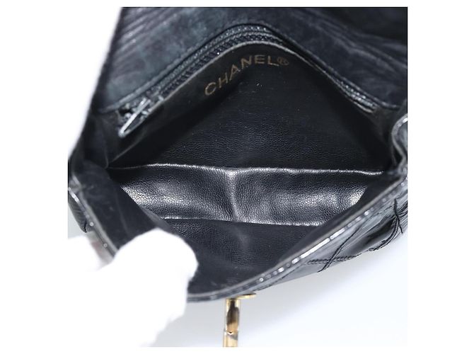 Chanel CC Flap Gürtel aus gestepptem Lammleder - Ansicht 5