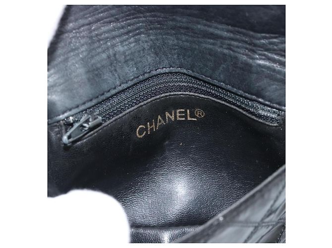 Chanel CC Flap Gürtel aus gestepptem Lammleder - Ansicht 6