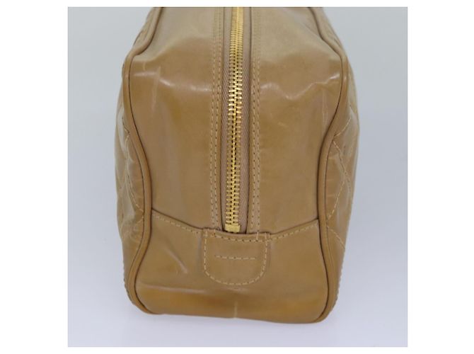 Chanel Square Stitch Toiletry Lambskin Small - vista 4