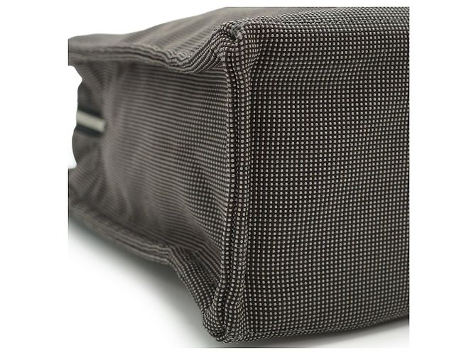 Hermès Herline Tote MM Grau Stoff - Ansicht 6
