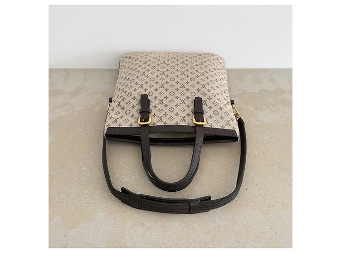 Louis Vuitton Françoise Borsa Tote Monogram Mini Lin - vista 11