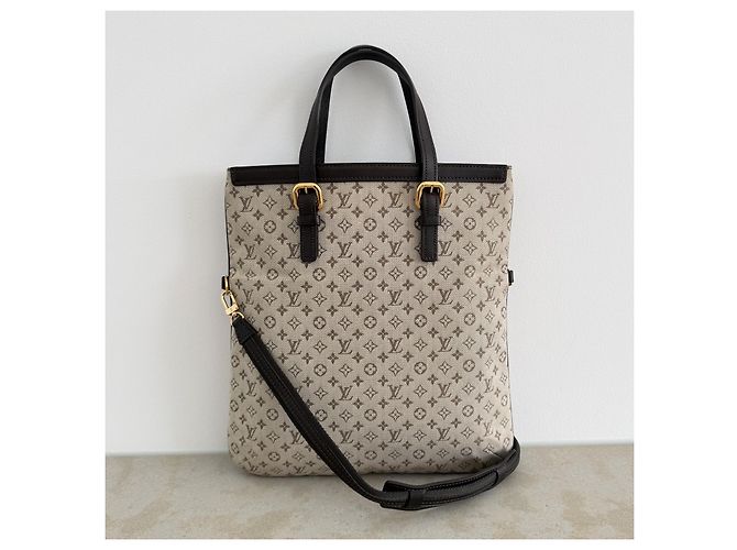 Louis Vuitton Françoise Borsa Tote Monogram Mini Lin - vista 3