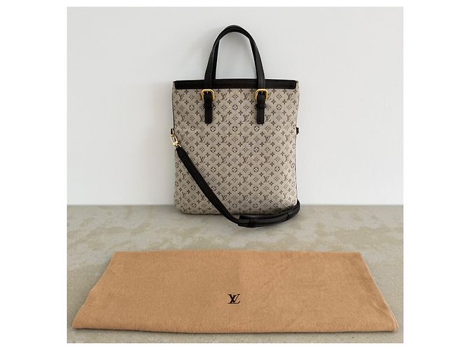 Louis Vuitton Françoise Borsa Tote Monogram Mini Lin - vista 6