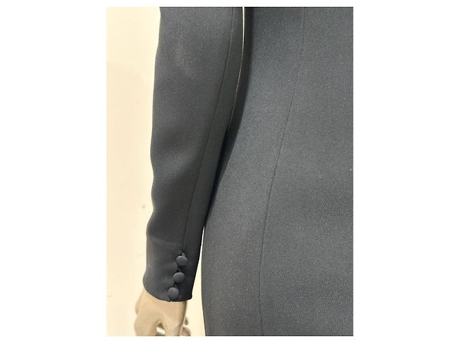 Abito da sera perlinato nero Christian Dior Paris Sz.38 usato - vista 4