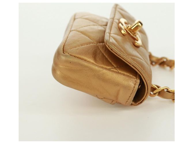 Cintura Chanel Classic Flap Charm Chain Belt Quilted Caviar Mini - vista 4