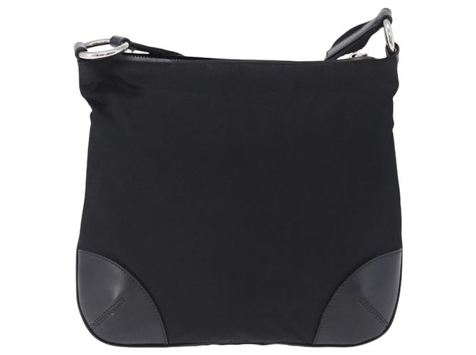 Bolsa Messenger Prada em Tessuto com couro, tamanho Medium - vista 2