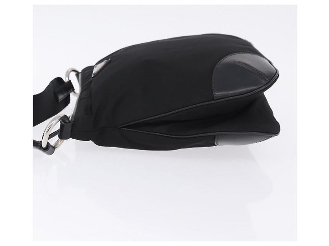 Bolsa Messenger Prada em Tessuto com couro, tamanho Medium - vista 4