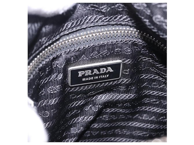 Bolsa Messenger Prada em Tessuto com couro, tamanho Medium - vista 6