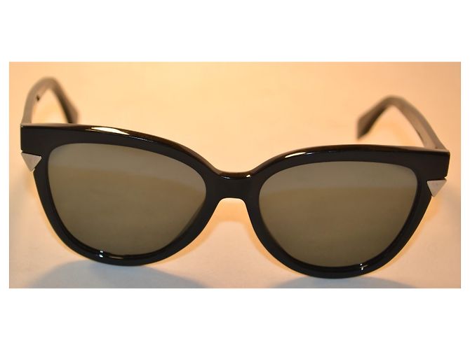 Fendi gafas de sol FF0125/F/S de acetato negro - vista 2