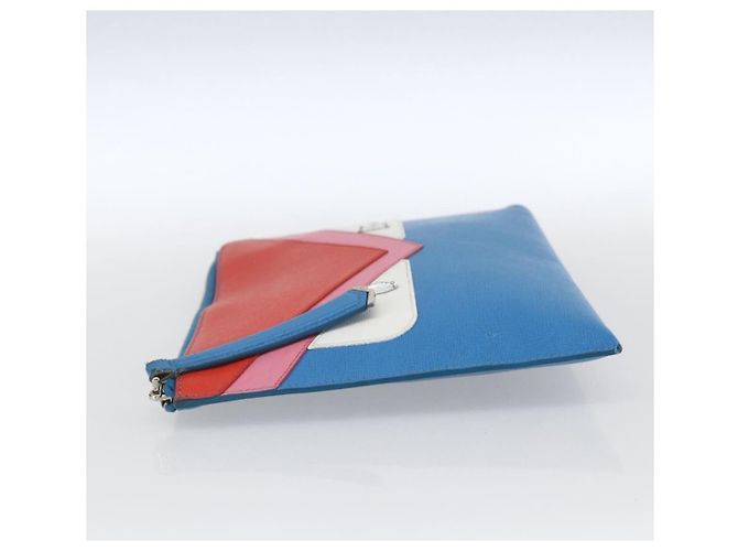 Clutch Fendi Monster in pelle Medium - vista 3