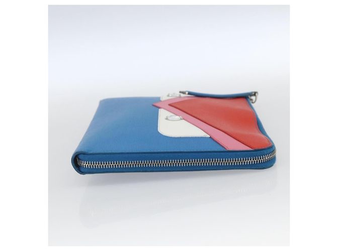Clutch Fendi Monster in pelle Medium - vista 4
