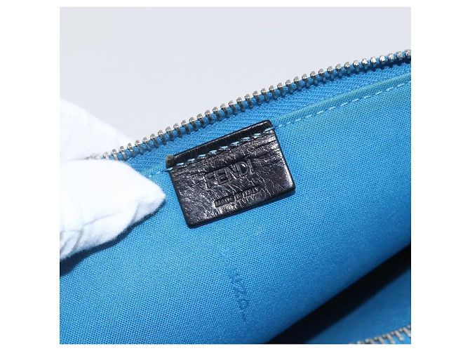 Clutch Fendi Monster in pelle Medium - vista 6