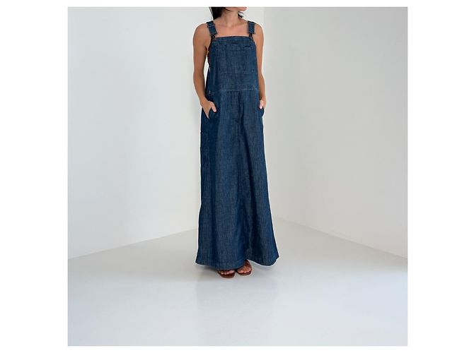 Weekend Max Mara Abito Maxi in Denim Blu - vista 2