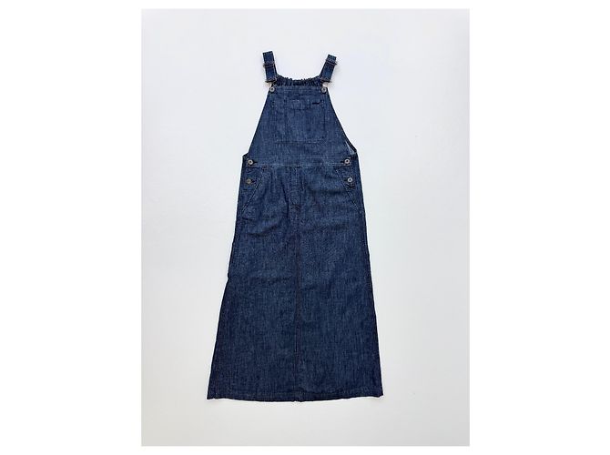 Weekend Max Mara Abito Maxi in Denim Blu - vista 4