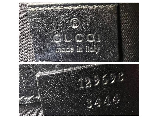 Pochette Gucci Tom Ford GG Monogram Viola e Nero - vista 12