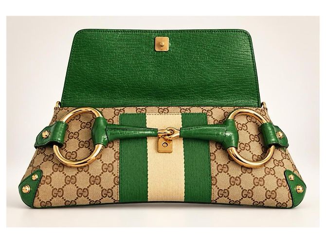 Gucci Tom Ford 1955 Borsa pochette monogramma GG Horsebit - vista 8