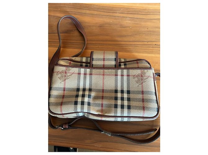 Burberry Borsa a tracolla Haymarket Check - vista 5