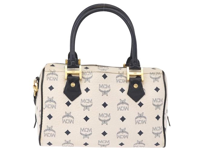 MCM Visetos logogramme Leather - vista 2