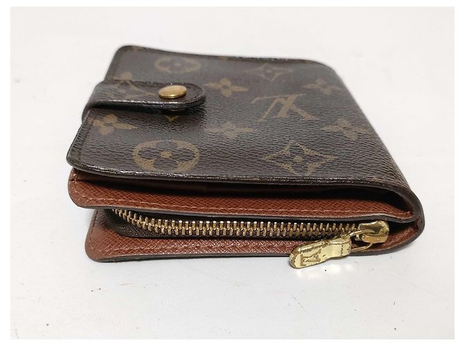 Louis Vuitton Compact Zip Perforated Monogram Canvas - view 6