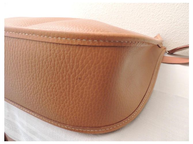 Borsa Hermès Evelyne Vache Ardennes Gold - vista 6