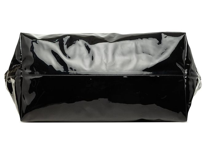 Autre Marque Borsa Shopper da Viaggio Maxi PVC Rive Gauche Saint Laurent Nera - vista 3