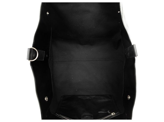 Autre Marque Borsa Shopper da Viaggio Maxi PVC Rive Gauche Saint Laurent Nera - vista 4