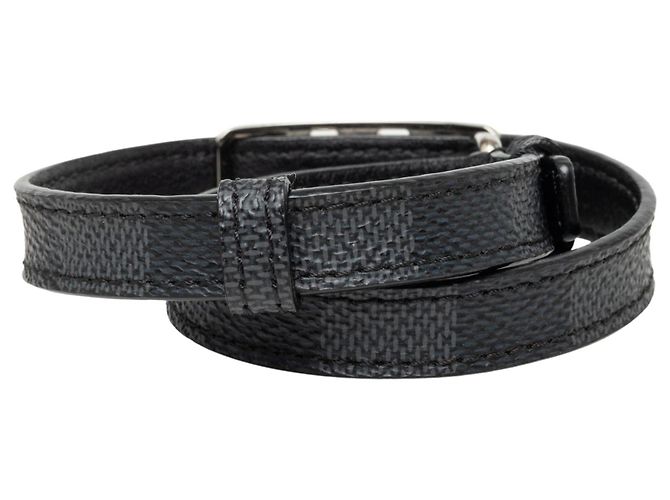 Bracciale Sign It Louis Vuitton Damier Graphite Nero - vista 3