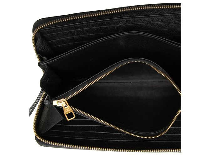 Cartera larga Zippy Louis Vuitton Monogram Empreinte negra - vista 4