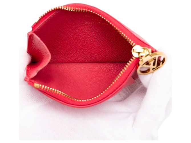 Louis Vuitton Monogram Empreinte Romy Kartenetui Rot - Ansicht 4