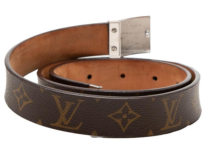 Cinturón Louis Vuitton Monogram Marrón - vista 3