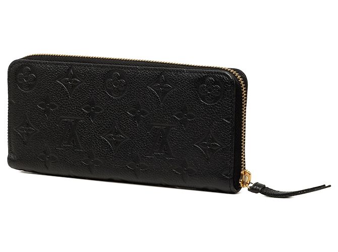 Cartera larga Louis Vuitton Monogram Empreinte Clemence Negra - vista 2