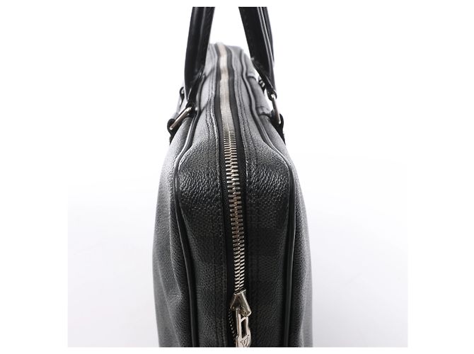 Louis Vuitton Porte Document Voyages Damier Graphite Handbag in Black N41125 - vista 5