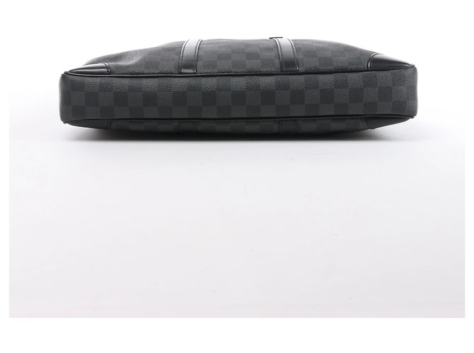 Louis Vuitton Porte Document Voyages Damier Graphite Handbag in Black N41125 - vista 6
