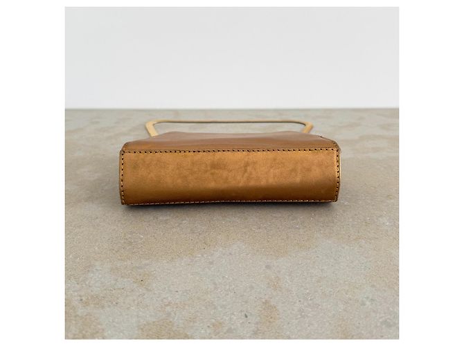Gianfranco Ferré Pochette in Pelle Bronzo - vista 8