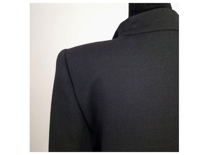 Giorgio Armani Wolljacke mit Rüschenkragen - Ansicht 10