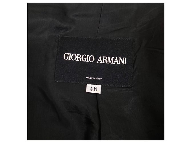 Giorgio Armani Wolljacke mit Rüschenkragen - Ansicht 3