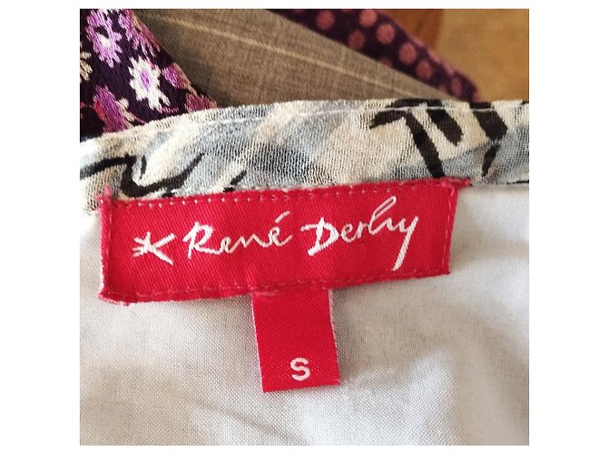 Rene Derhy Gonna Leggera Rose a Rilievo TS/M - vista 12