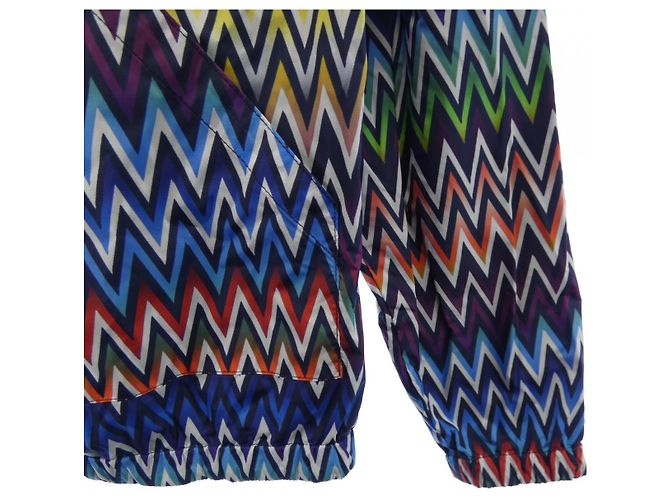 Blouson Missoni Azul Blanco Morado Verde - vista 6