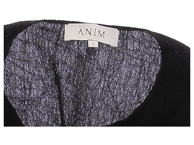 Autre Marque Top de algodón negro ANIM Talla S - vista 5