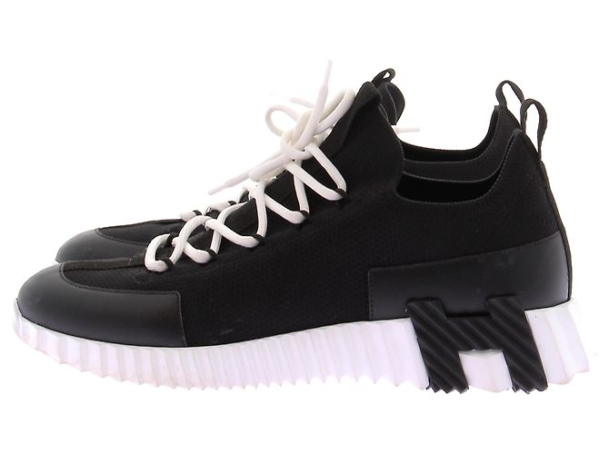 Hermès "Lift" Slip-On-Sneaker schwarz - Ansicht 2